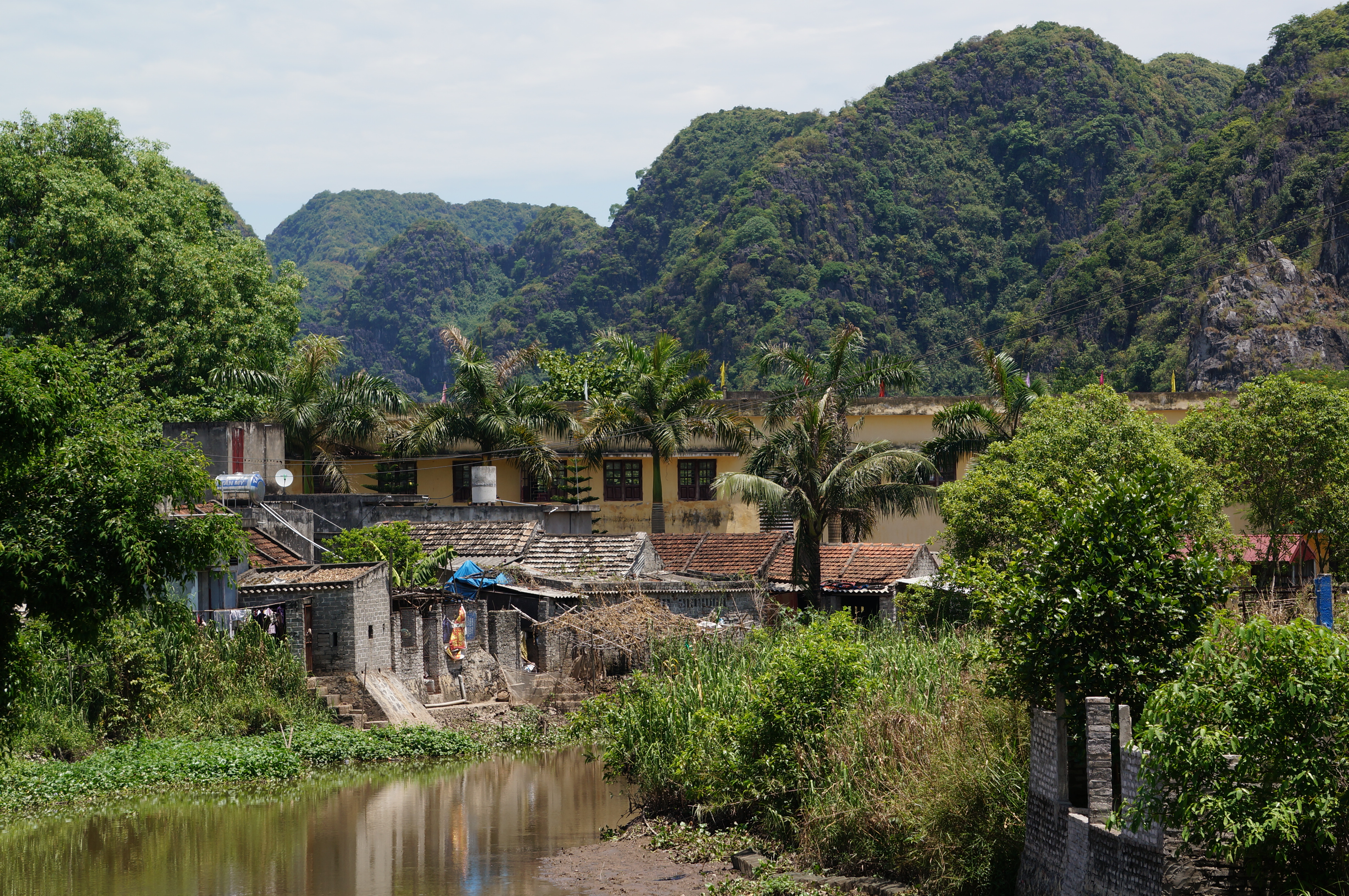 Dorpje in de omgeving van Ninh Binh