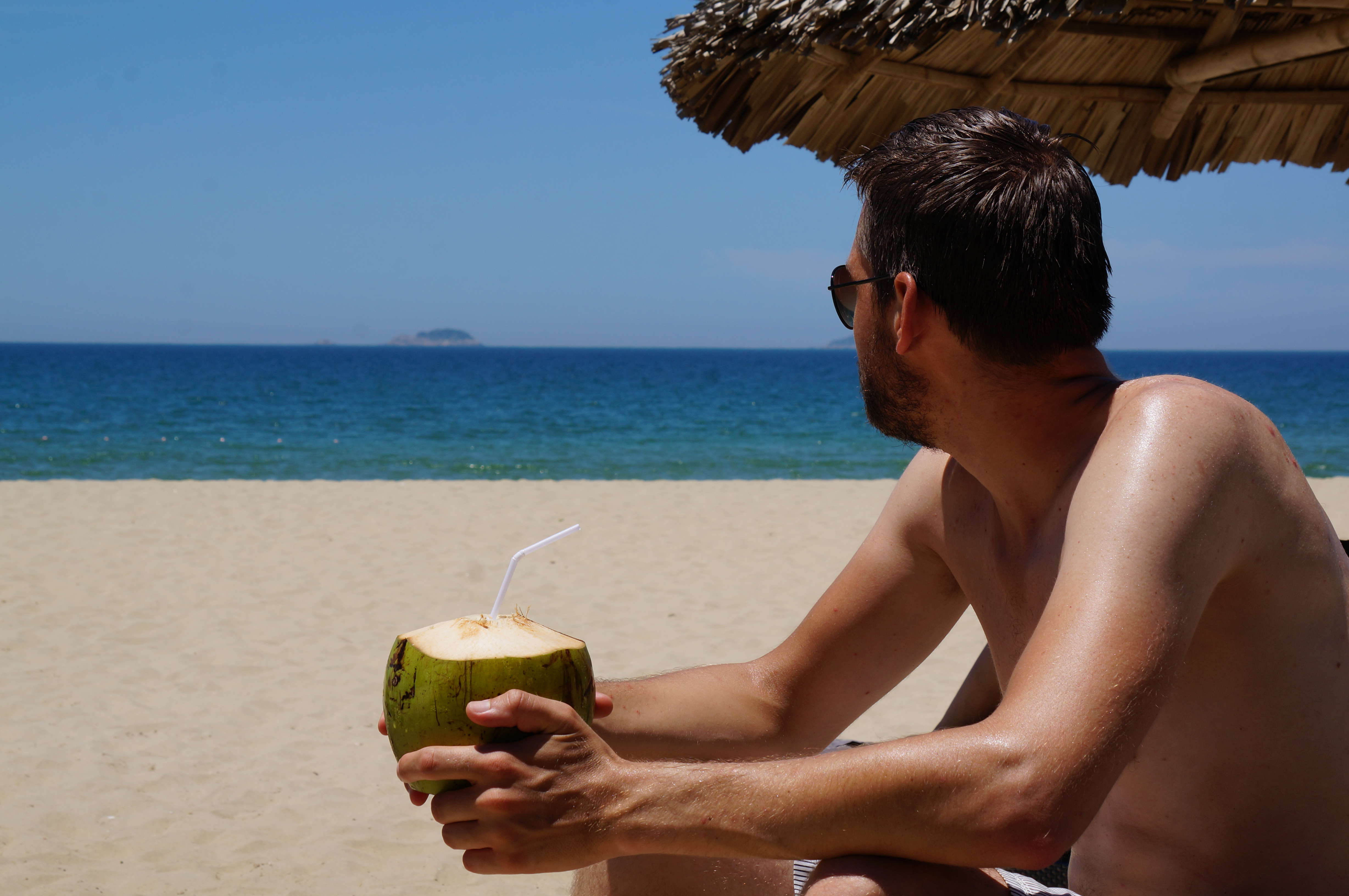 Op het strand van Hoi An