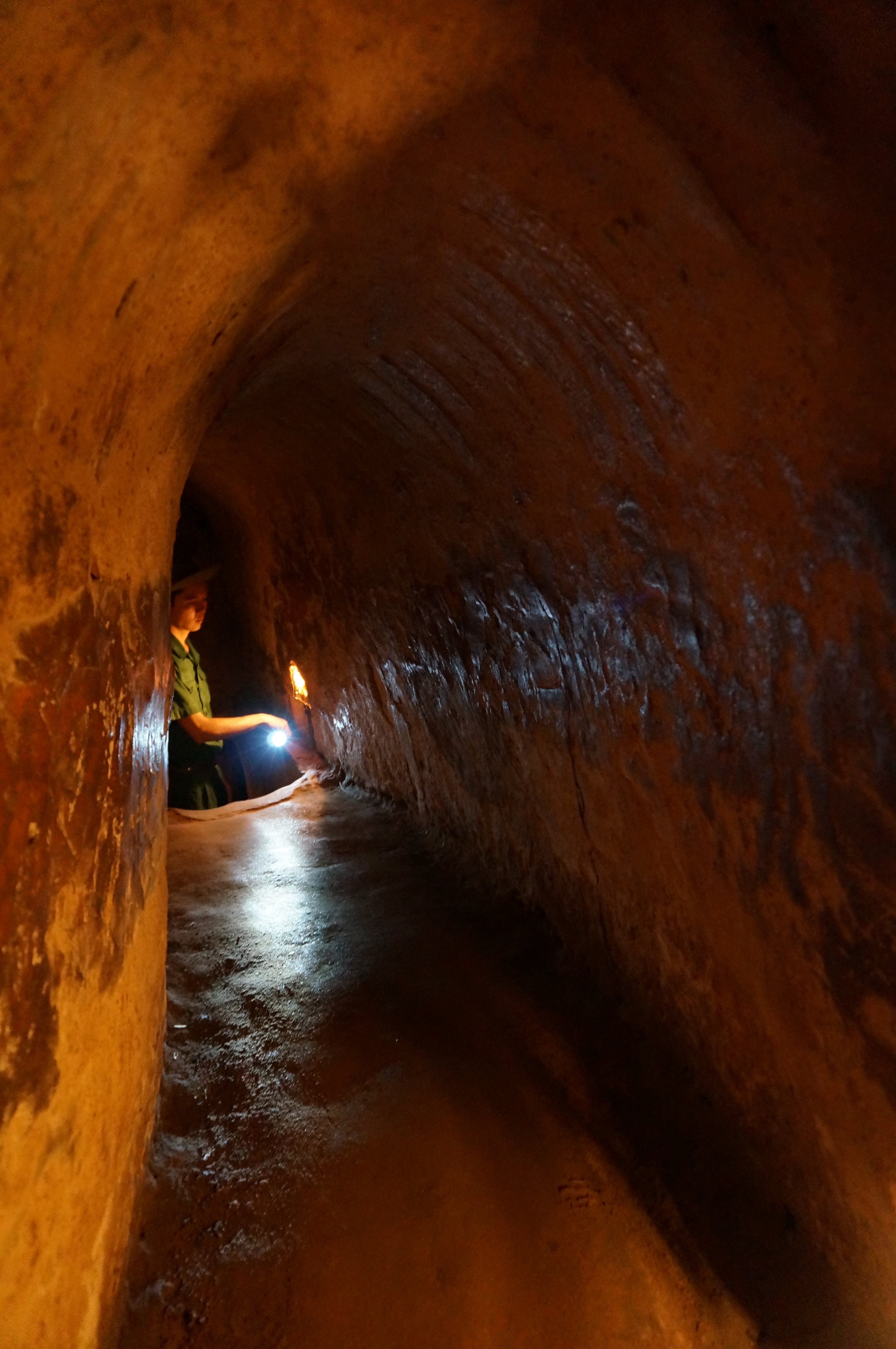Tunnel uit de Vietnamoorlog