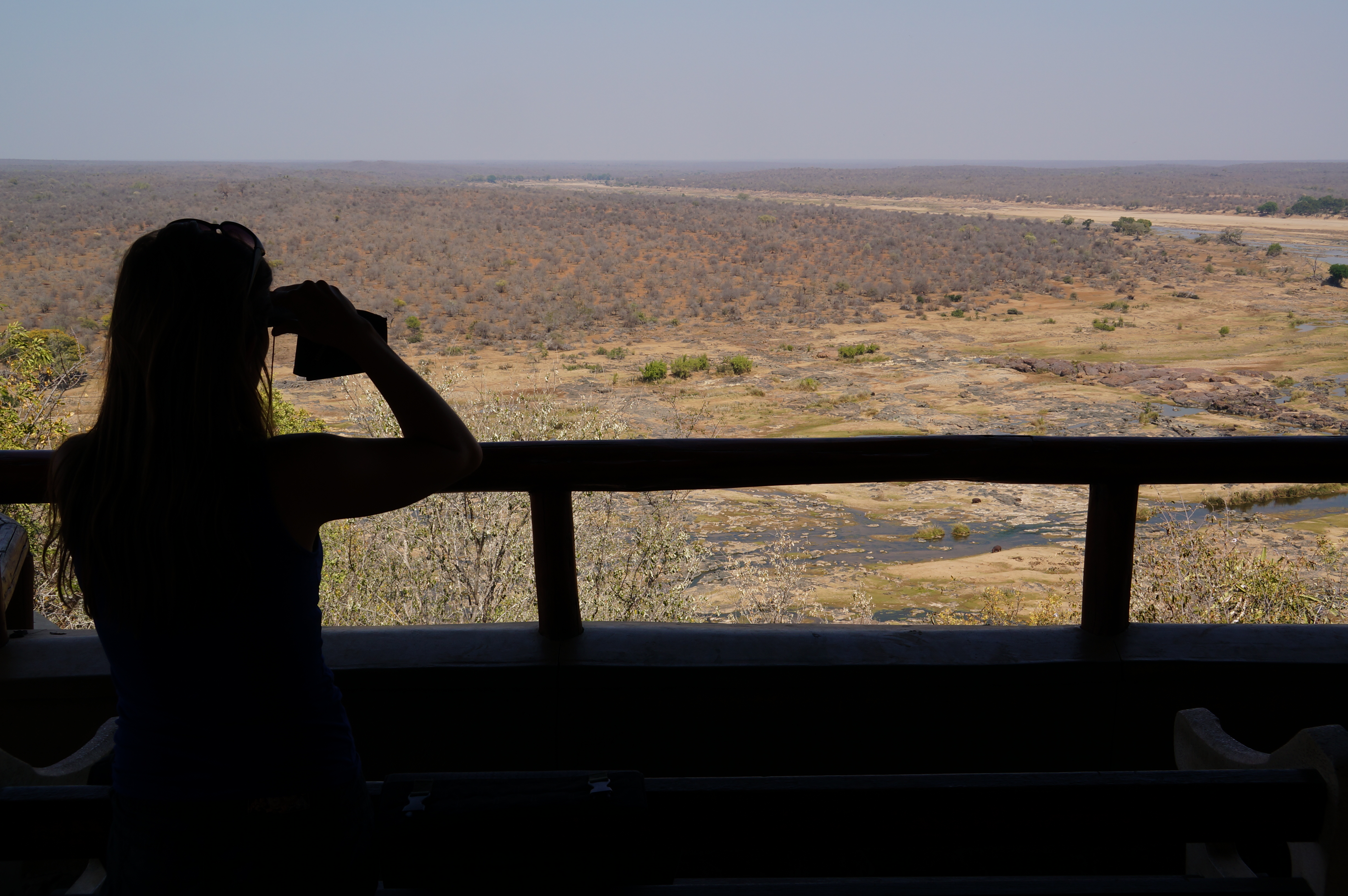 Uitkijken over het Krugerpark