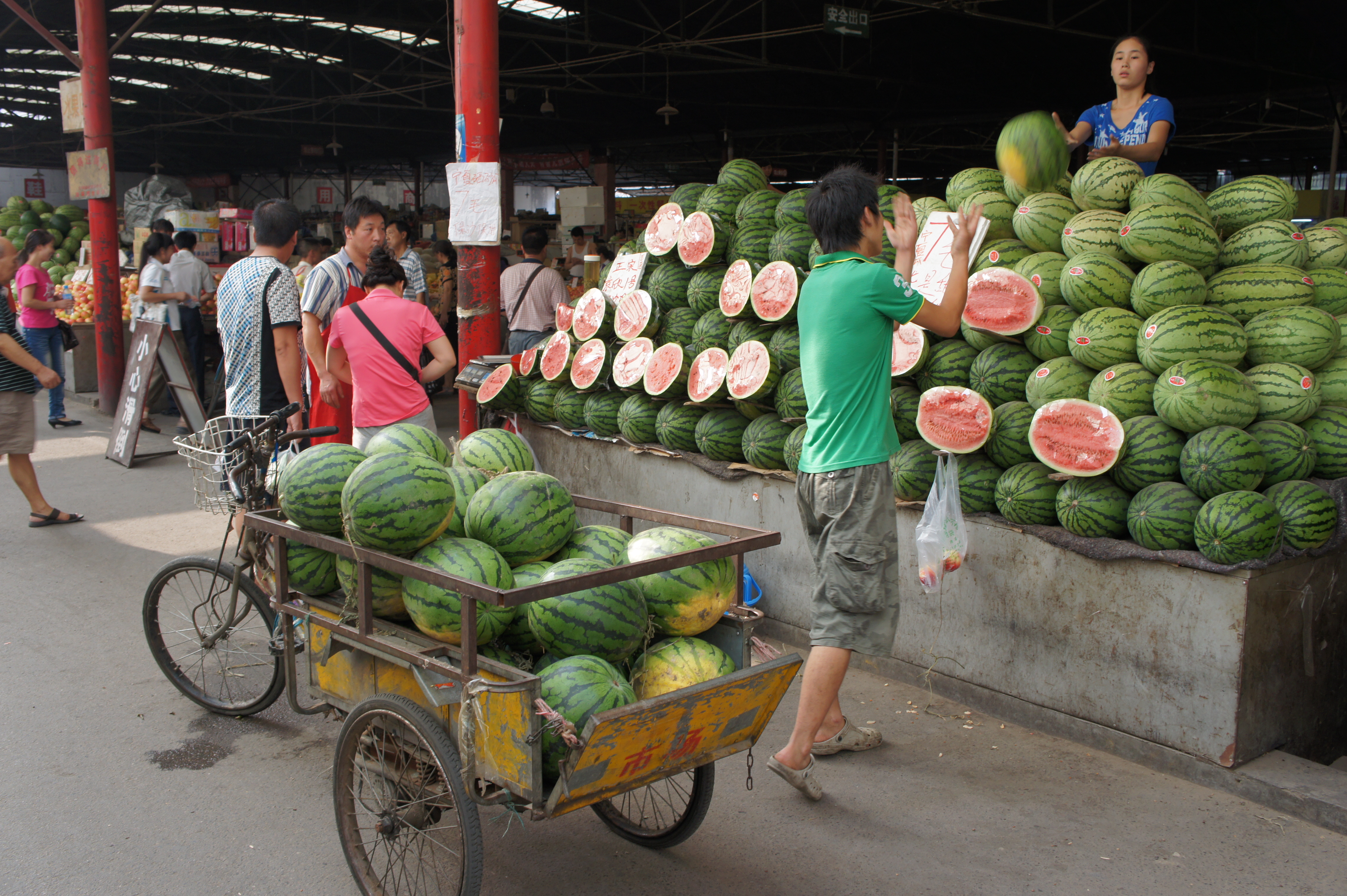 Markt in Peking