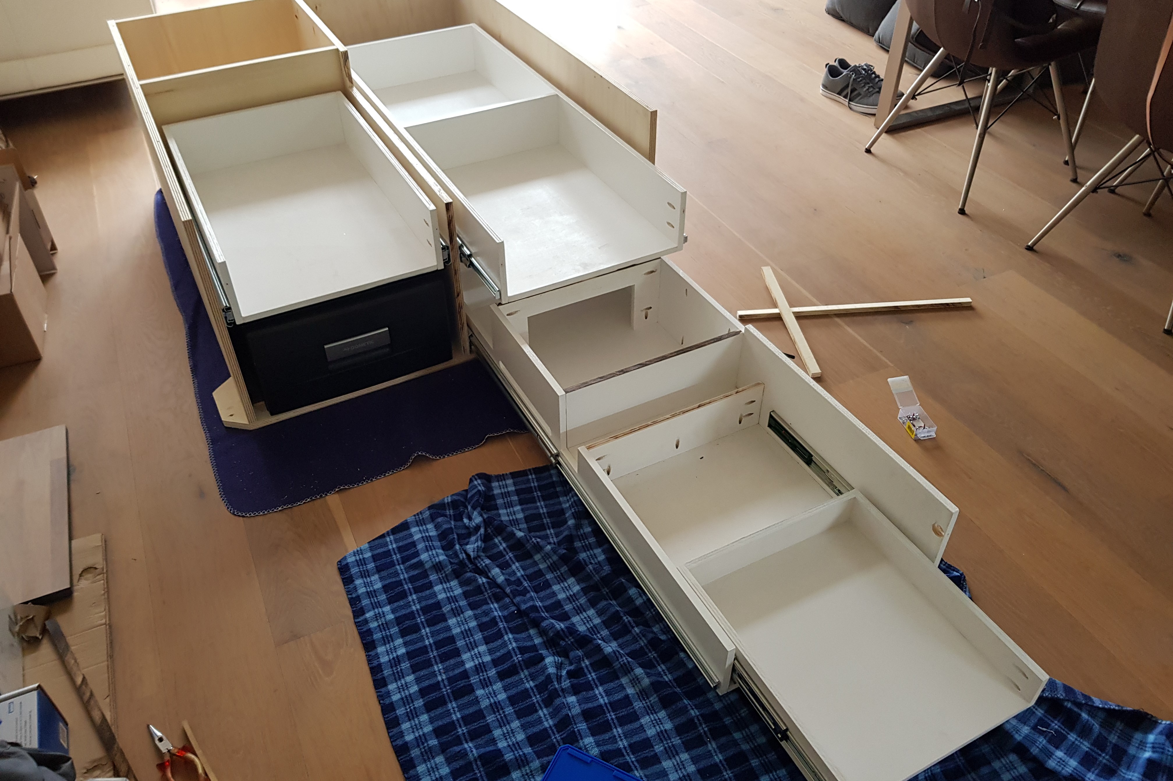 Het begint vorm te krijgen.