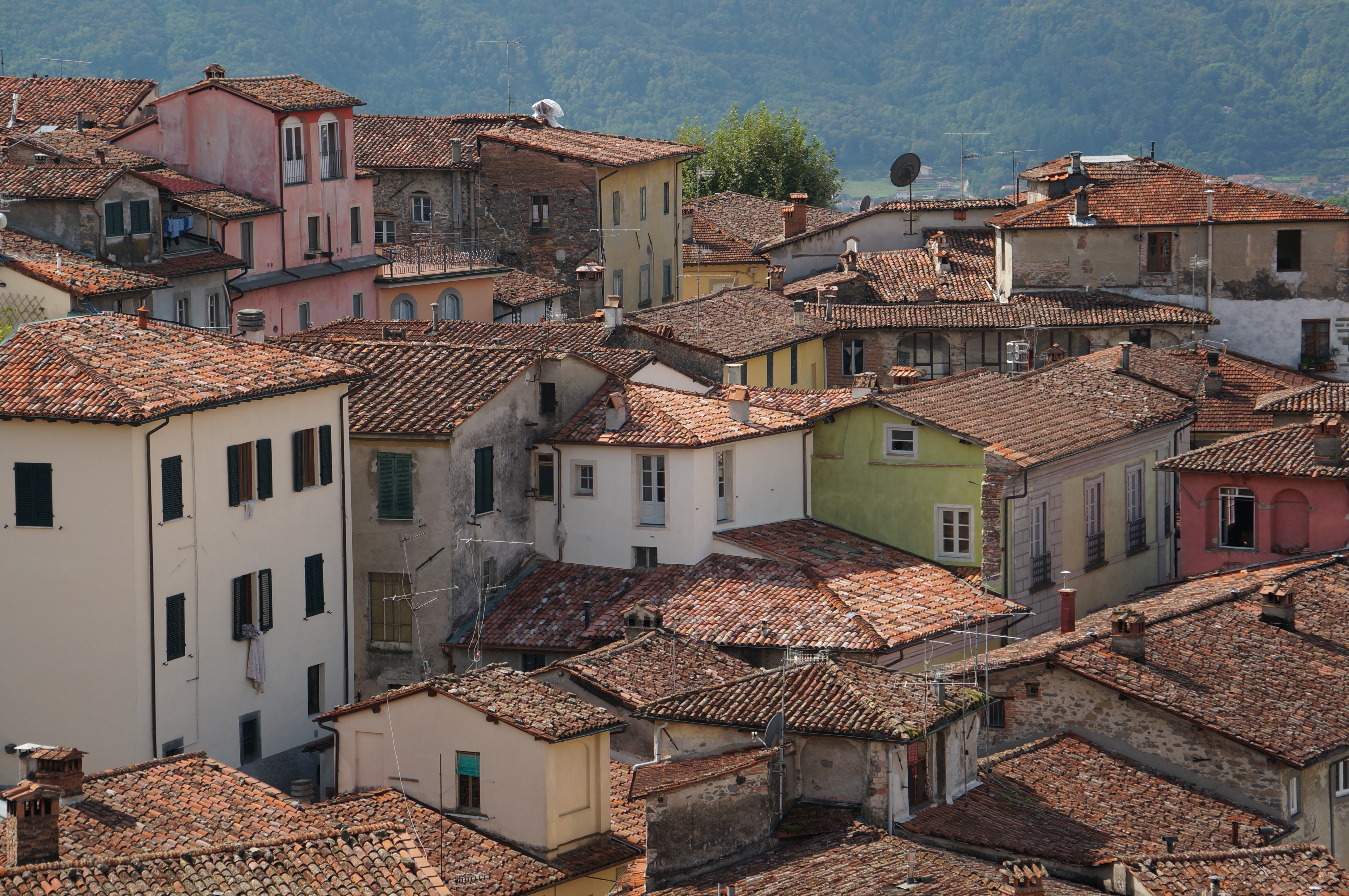 Eén van de vele mooie dorpjes in Toscane.