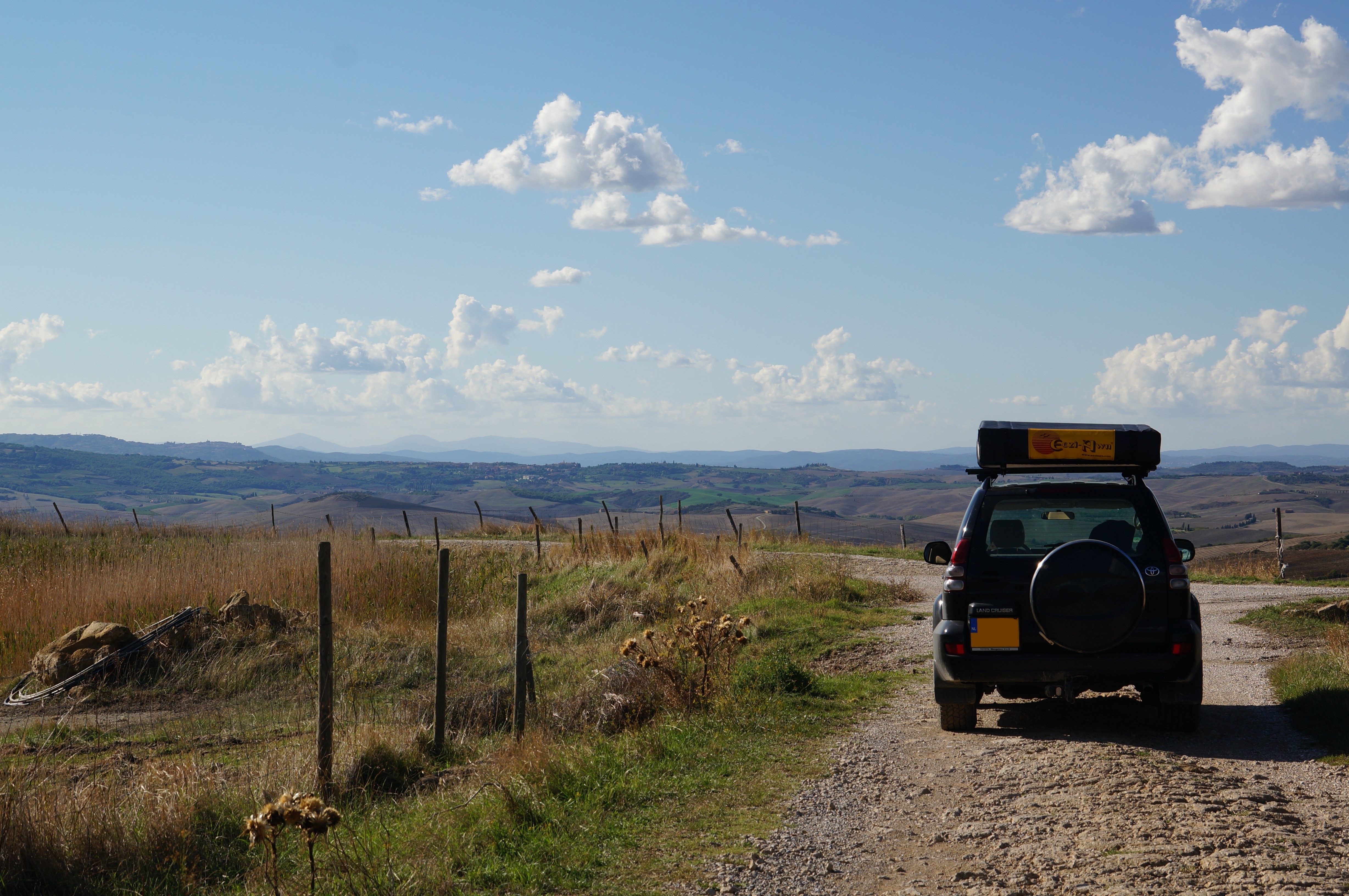 Ons rijdende huisje.